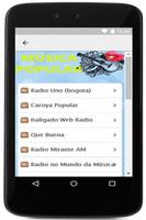 Radios de Musica Popular capture d'écran 3