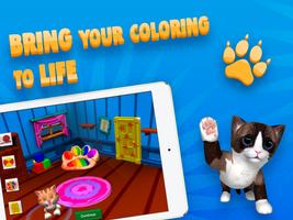 Paint My Cat: Color and Play capture d'écran 1