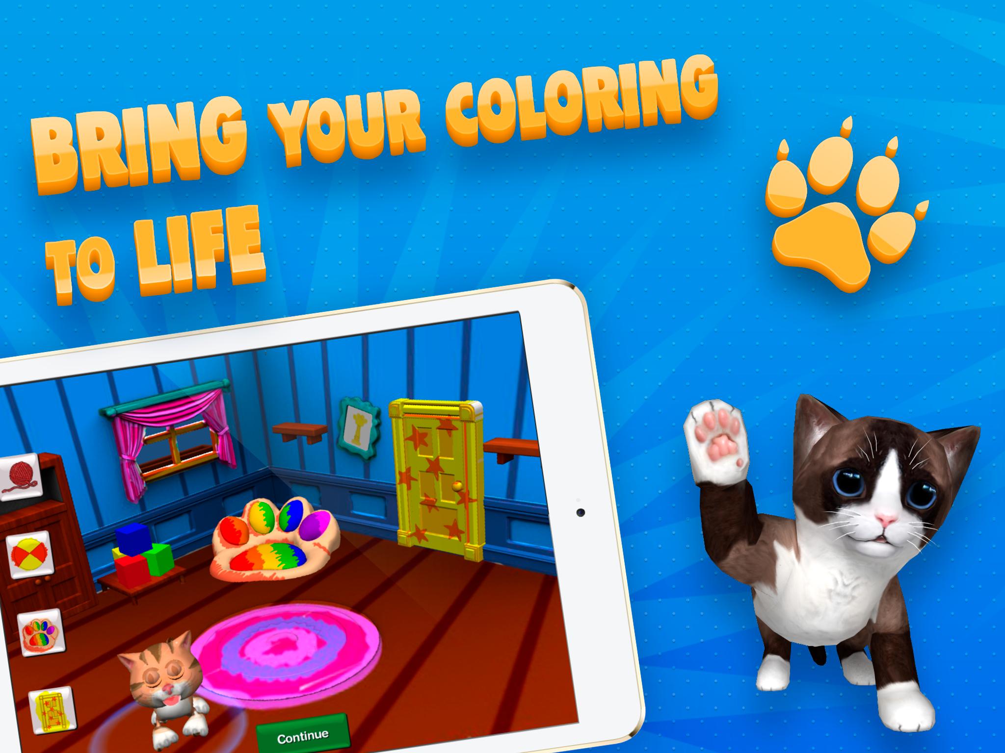 Paint my Cat: Color and Play for Android - APK Download