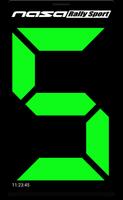 One Digit Clock Poster