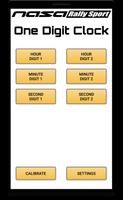 One Digit Clock captura de pantalla 2