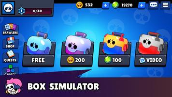 Open Boxes Simulator Poster