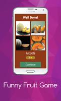 Guess Funny Fruit Game ảnh chụp màn hình 1
