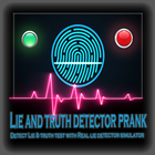 Lie and truth detector prank icon