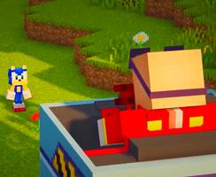 Sonicraft The Hedgehog Mod Affiche