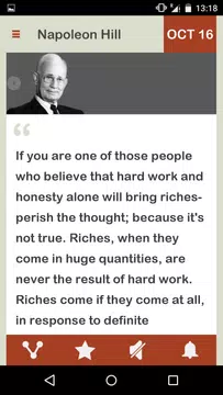 Screenshot 2 for Napoleon Hill Daily