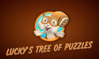 Lucky's Tree of Puzzles Affiche