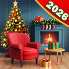 Christmas Home Design Game ícone
