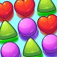 Скачать Игра Желейные конфеты 3 в ряд Match 3 Puzzle Game APK