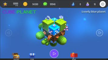 Cube Planet Affiche