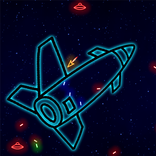 Neon Spaceship : Galaxy Neon