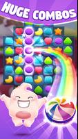 لعبة المطابقة Gummy Wonderland تصوير الشاشة 1