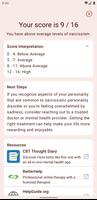 Narcissistic Personality Test screenshot 2