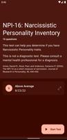 Narcissistic Personality Test screenshot 3