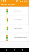 10  morning warm-up workouts before workouts Affiche