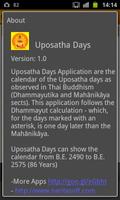 Uposatha Days captura de pantalla 3
