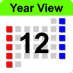 Year View Calendar & Widget