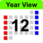 Year View Calendar & Widget icono