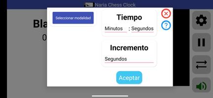 Naria Chess Clock स्क्रीनशॉट 2