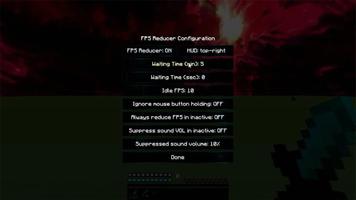 FPS Mod Minecraft Poster