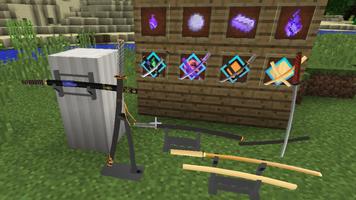 Katana Mod Minecraft 海報
