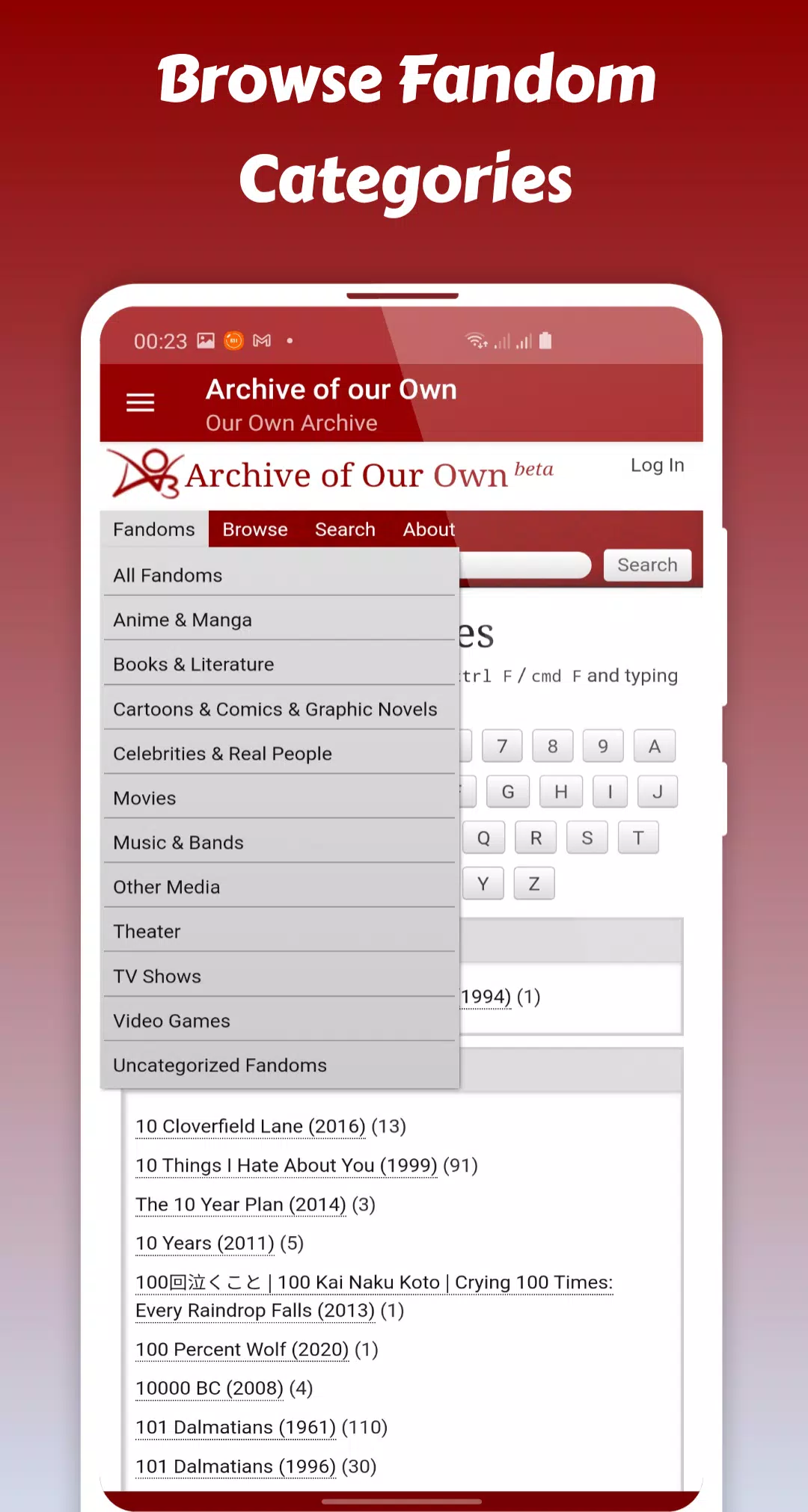 Archive of Our Own - AO3 APK pour Android Télécharger Archive of Our Own - AO3 APK pour Android Télécharger