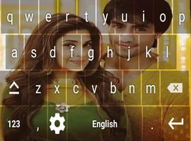 Zoya And Aditya keyboard HD Affiche