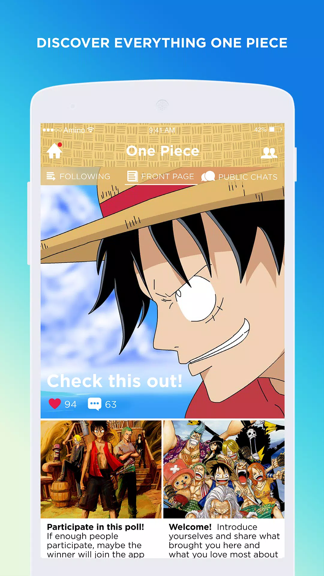 Baixar Anime & Manga Amino 3.4 Android - Download APK Grátis