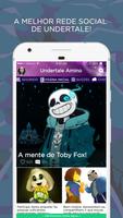 پوستر Undertale Amino em Português