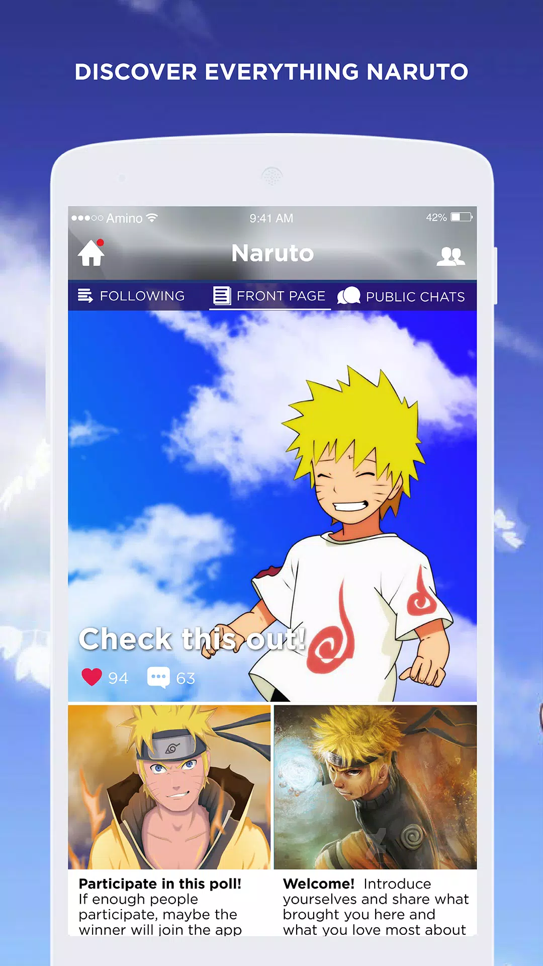 App para baixar Eps.  Naruto Shippuden Online Amino