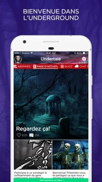 Undertale Amino en Français 海报