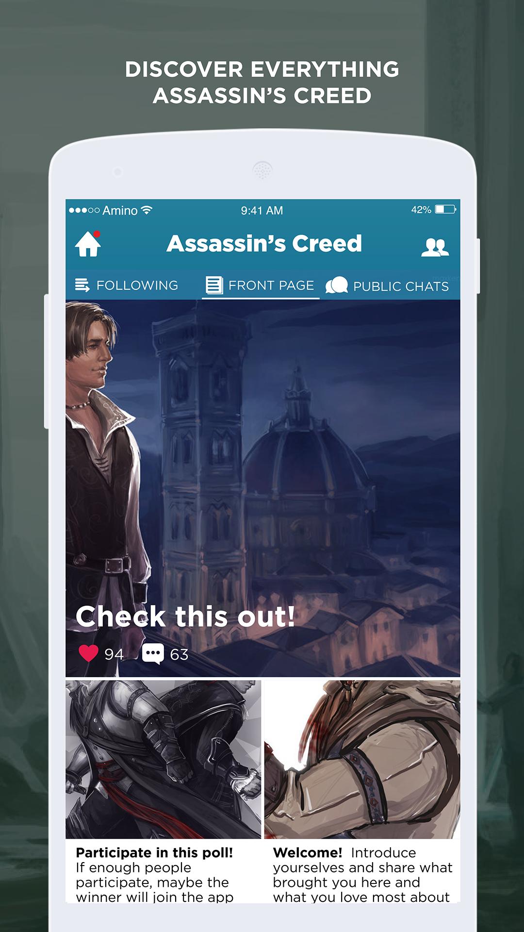 Amino For Assassin S Creed For Android Apk Download - assassin latest updates roblox amino