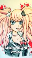 Monokuma Amino for Danganronpa poster