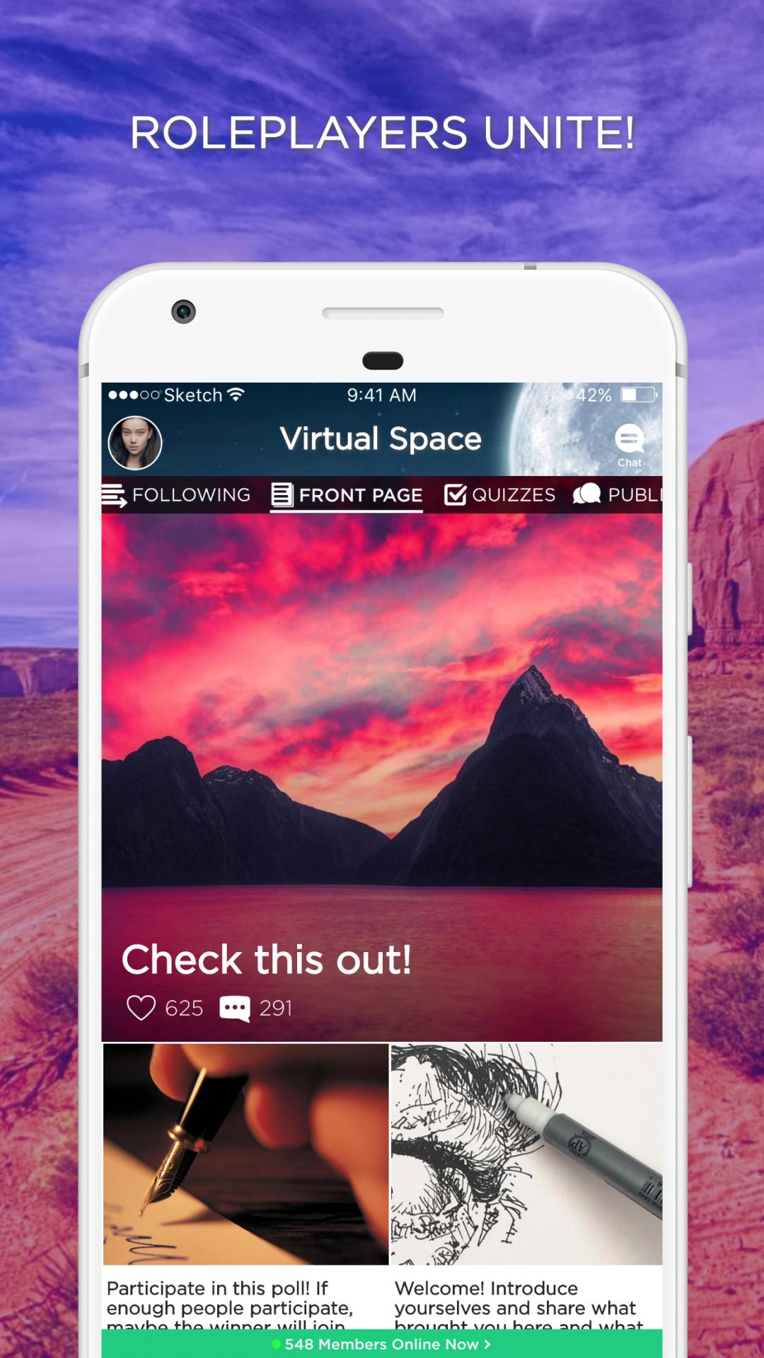 Virtual Space Amino - Geeks RP APK Download - Free Social 