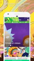 Interdimensional Amino para Rick y Morty الملصق