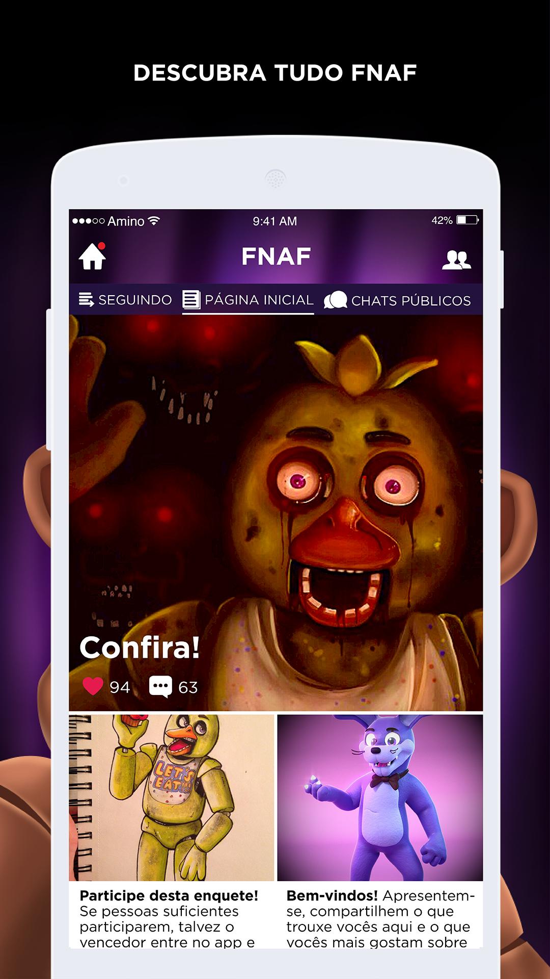 Android용 Pizzaria do Terror Amino para FNAF em Português APK 다운로드