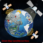Street Map Satellite Live Voir icône