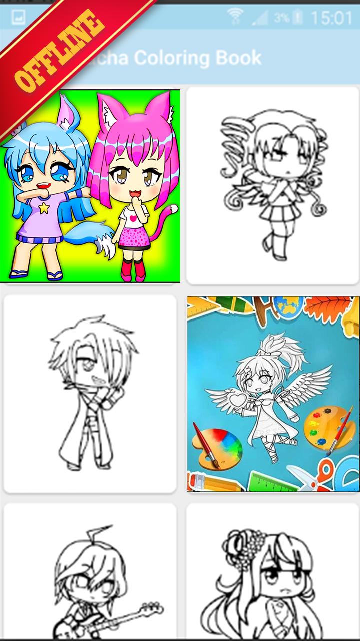 Download Gacha Life Chibi Coloring Book For Android Apk Download