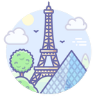 Paris balades أيقونة