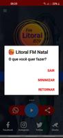 Litoral FM Natal screenshot 1