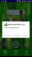 1 Schermata Radio Ceara Mirim Livre