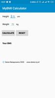MyBMI Simple Calculator الملصق