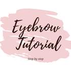 Eyebrow tutorial: how to shape - offline icon