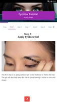 Eyebrow tutorial: how to shape - offline Affiche