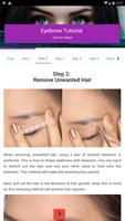 Eyebrow tutorial: how to shape - offline imagem de tela 1