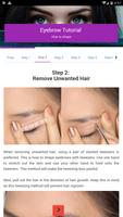 Eyebrow tutorial: how to shape - offline screenshot 1