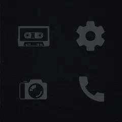 Скачать Murdered Out - Black Icon Pack APK