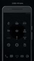 Murdered Out - Black Icon Pack 스크린샷 1