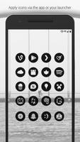 Dark Void - Black Circle Icons captura de pantalla 3