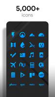 Flight Blue - Icon Pack Ekran Görüntüsü 1